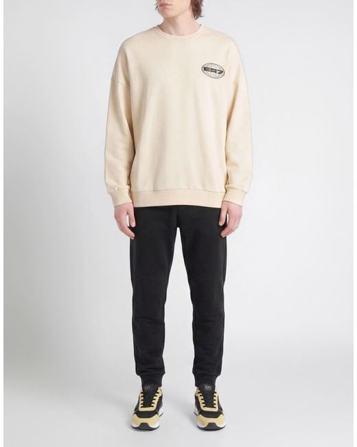 EA7 Natural Sweatshirt Cotton for men