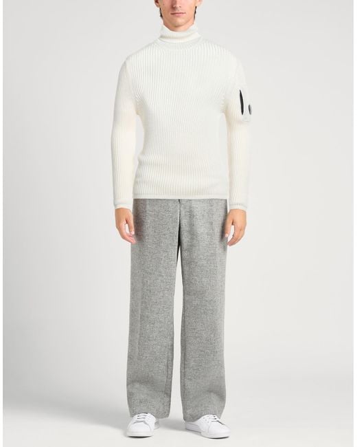 C P Company White Turtleneck for men
