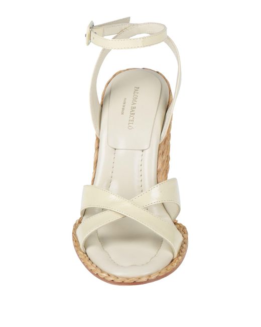 Paloma Barceló Natural Espadrilles
