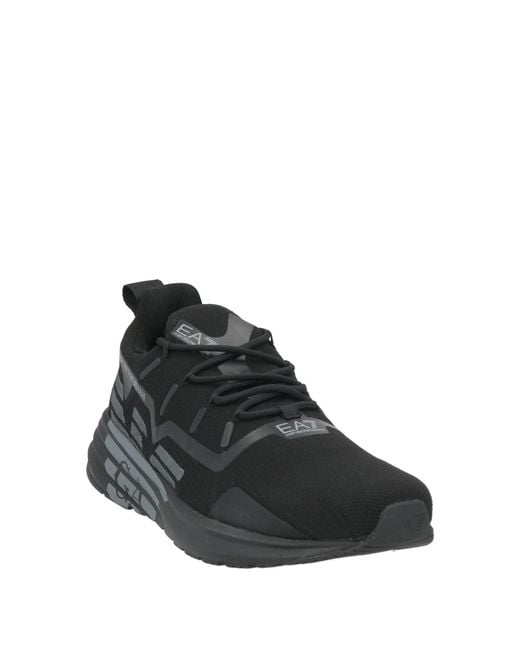 EA7 Black Sneakers for men
