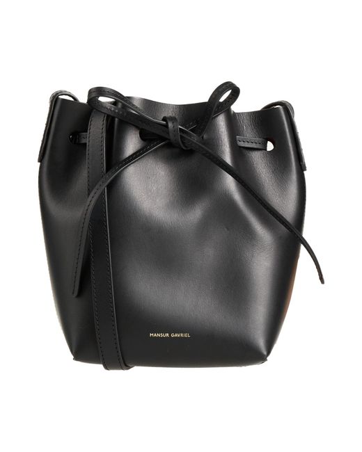 Mansur Gavriel Black Cross-Body Bag