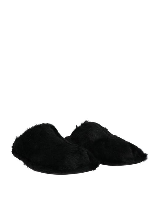 Jil Sander Black Mules & Clogs Leather