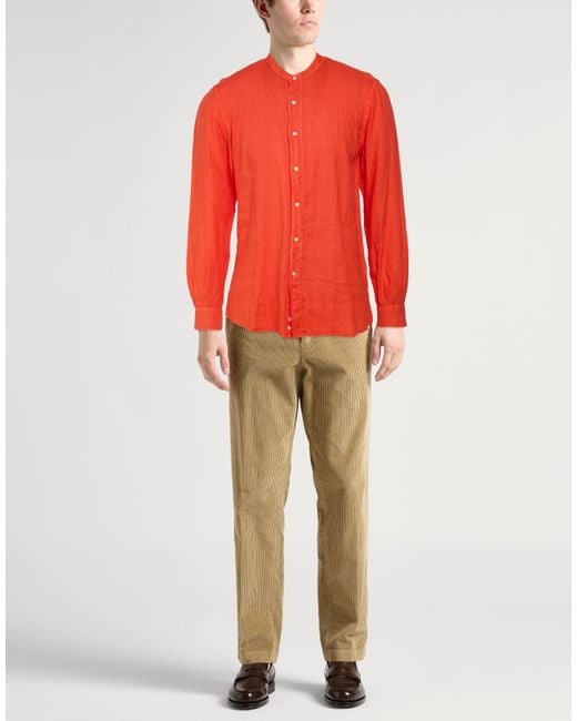Aspesi Red Shirt for men