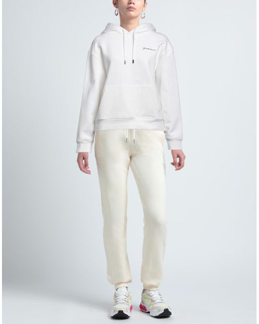 Jacquemus White Sweatshirt