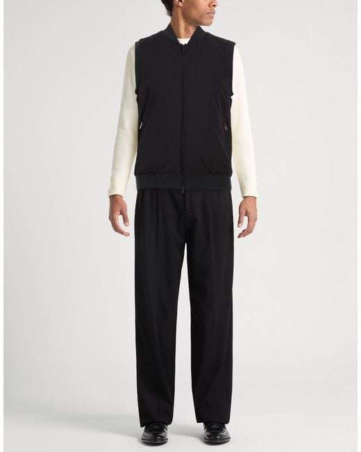 Fedeli Black Midnight Vest Polyamide, Elastane for men