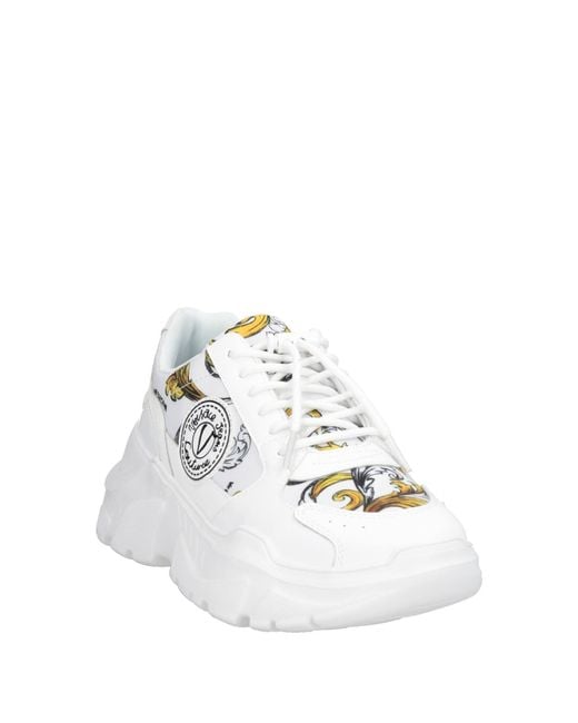 Versace Jeans Couture White Trainers