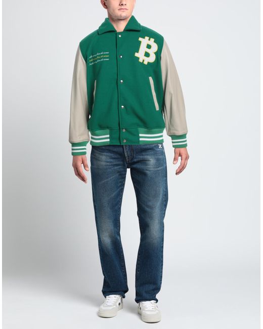 B-used Green Jacket for men