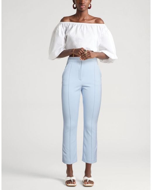 Veronica Beard Blue Trouser