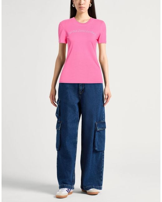 Versace Jeans Couture Pink T-Shirts