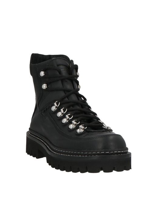 Botines De Caña Alta DSquared² de color Black