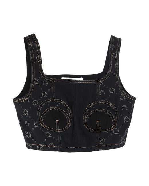 MARINE SERRE Black Top