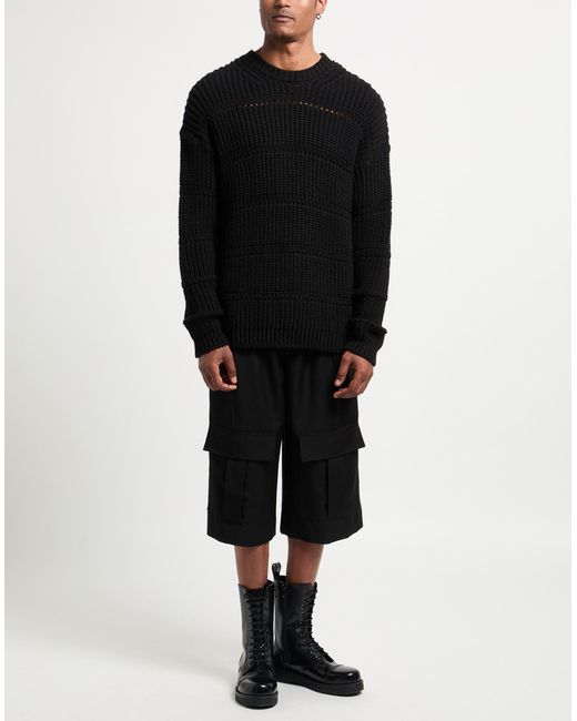 Gaelle Paris Black Sweater Cotton for men