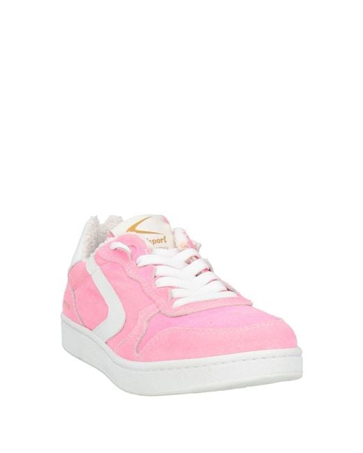 Valsport Pink Sneakers Leather