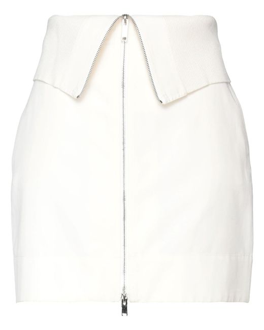 Stella McCartney White Mini Skirt