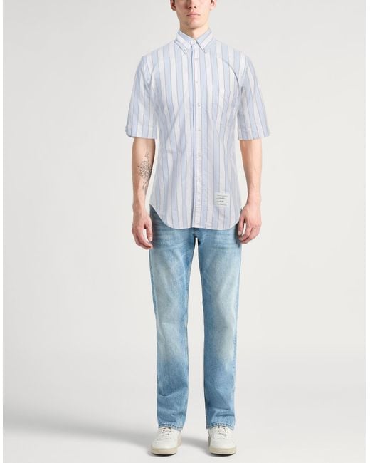 Thom Browne White Shirt Cotton for men
