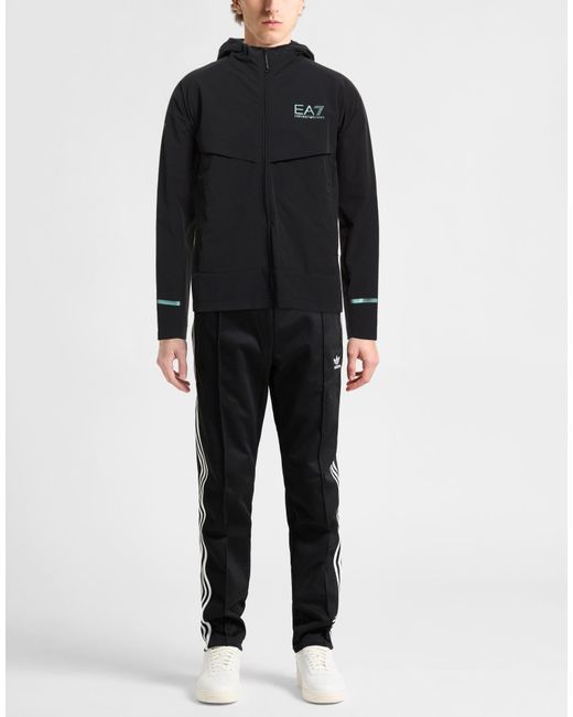 EA7 Black Jackets for men
