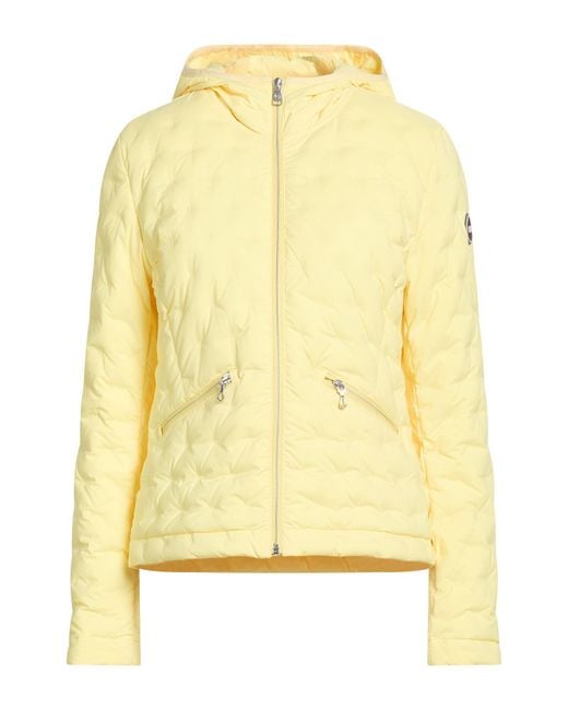 Colmar Yellow Puffer Polyester, Elastane