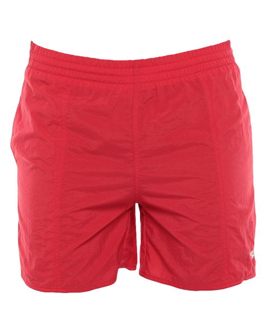Speedo Synthetic Swim Trunks in Red for Men Lyst