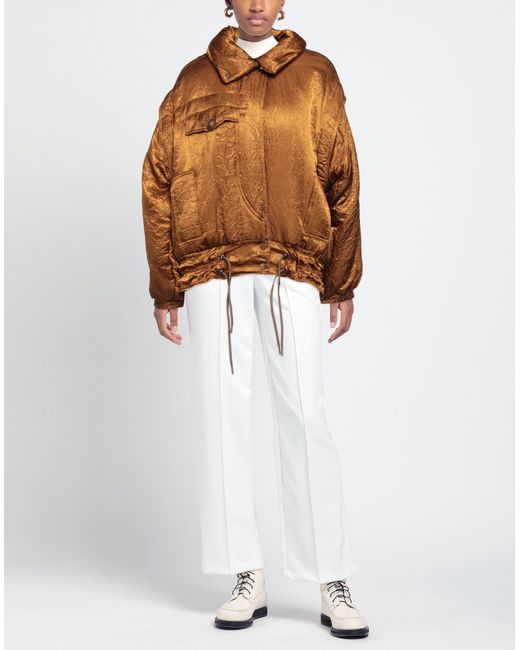 OOF WEAR Brown Puffer