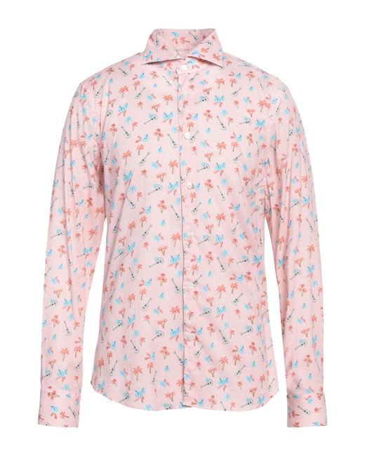 Fedeli Pink Shirt for men