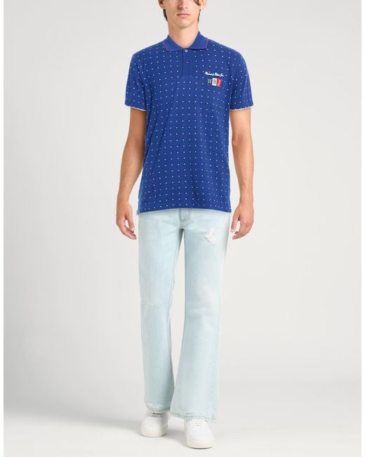 Harmont & Blaine Blue Polo Shirt for men