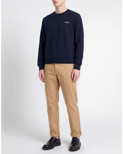 A.P.C. Blue Sweatshirt for men