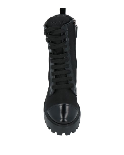 Bottines Prada en coloris Black