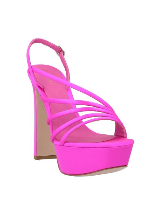 Sandales Le Silla en coloris Pink