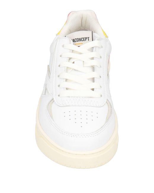 Moaconcept White Sneakers Soft Leather
