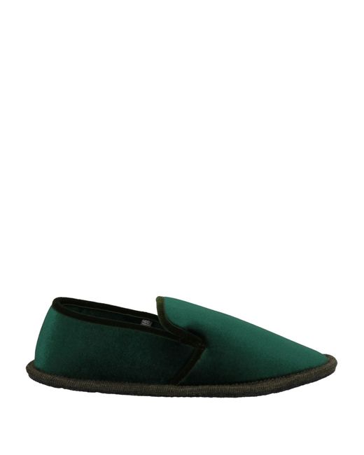 Alto Milano Green Slippers for men