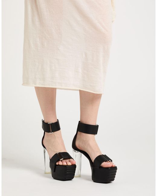 Rick Owens Black Sandals