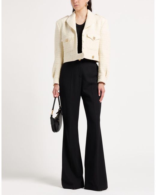 Givenchy Natural Cream Jacket Wool, Polyester