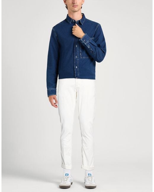 Dondup White Pants for men