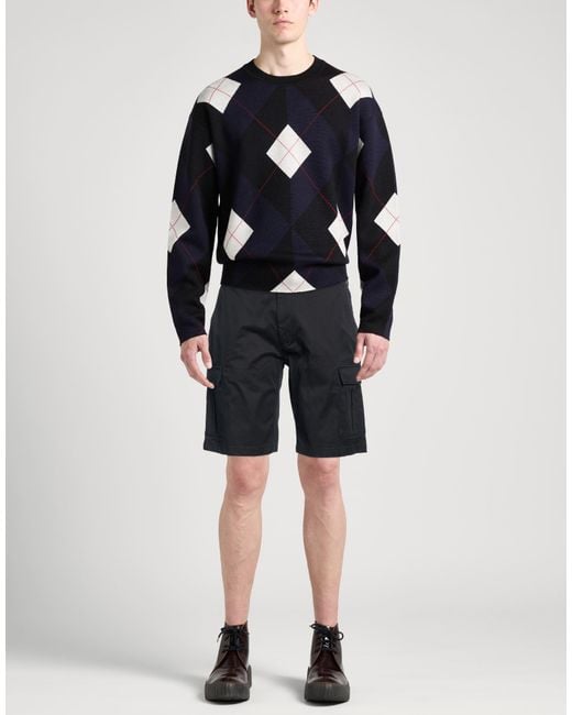 BE ABLE Blue Midnight Shorts & Bermuda Shorts Cotton, Elastane for men