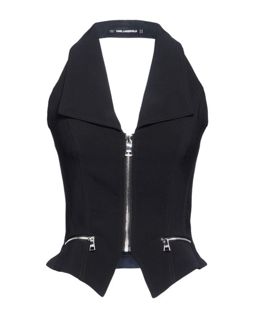 Karl Lagerfeld Blue Top