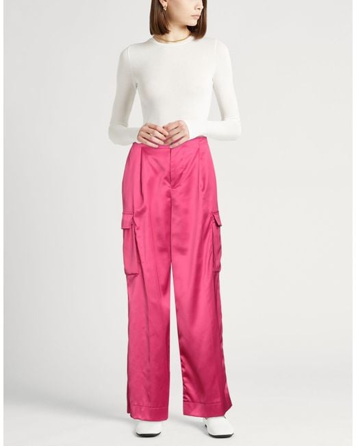 Hevò Pink Pants Polyester, Elastane