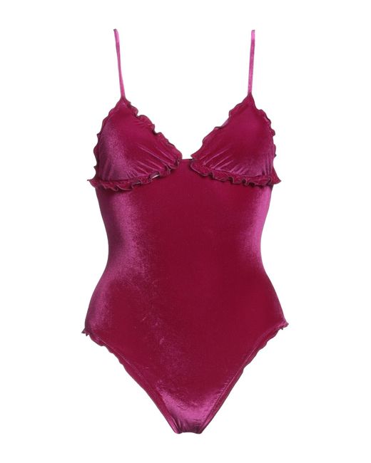 WIKINI Red One-piece Swimsuit