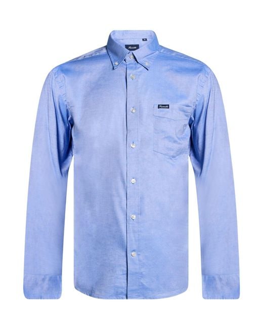 Camisa Façonnable de hombre de color Blue