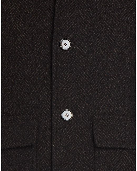 BRERAS Milano Black Jacket Wool, Polyester, Polyamide for men