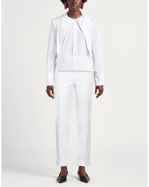 P.A.R.O.S.H. White Trouser