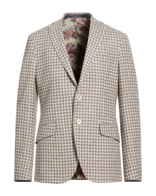 Etro Gray Blazer for men
