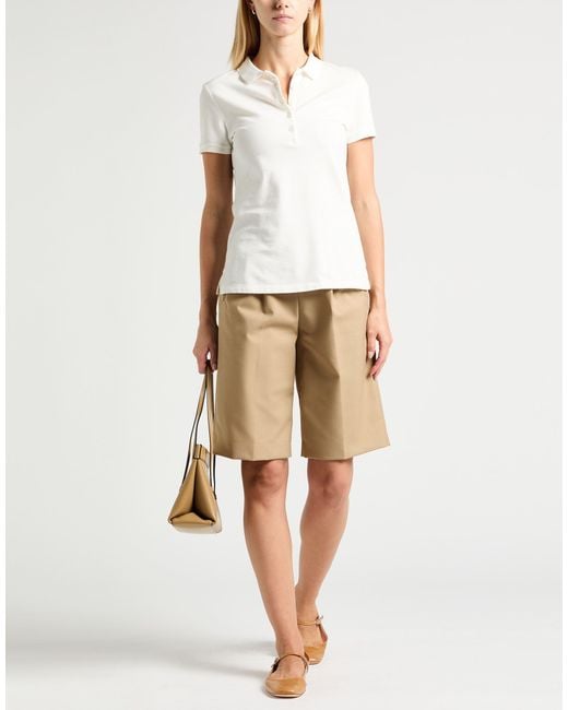 Emporio Armani White Polo Shirts