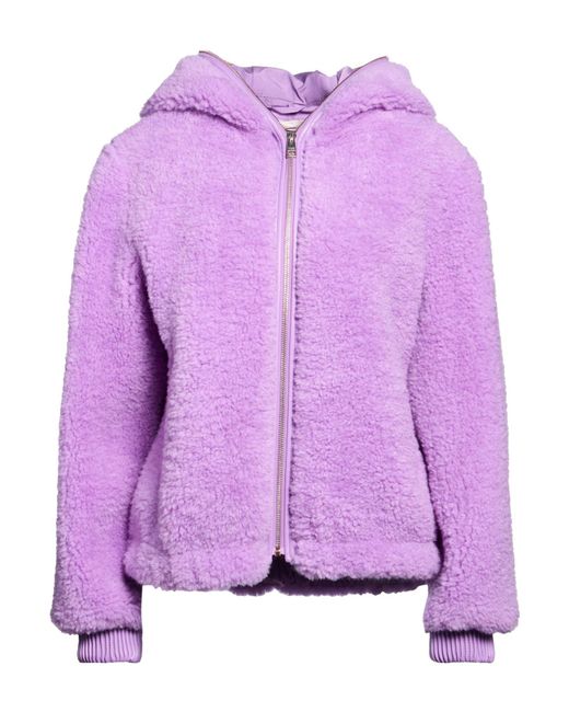 Liu Jo Purple Shearling & Teddy