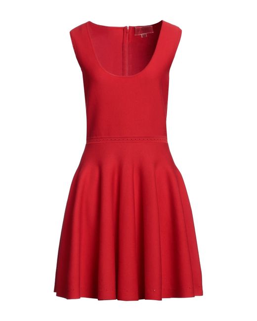 Giambattista Valli Red Mini Dress