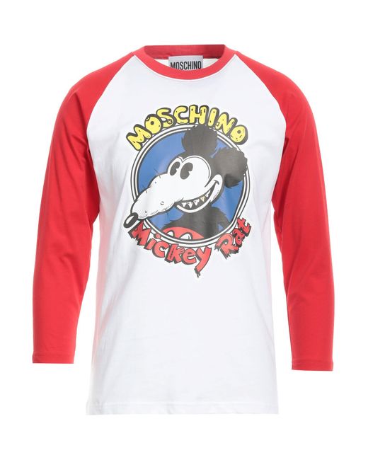 Moschino Red T-shirt for men