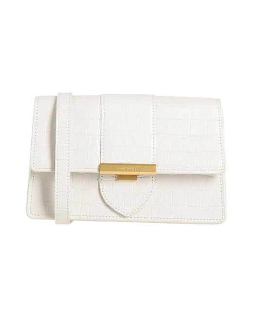 Lancaster White Cross-body Bag