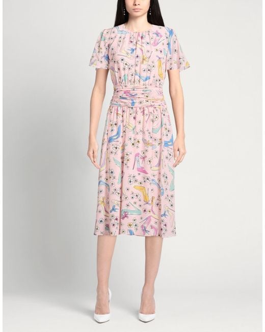 Boutique Moschino Pink Midi Dresses