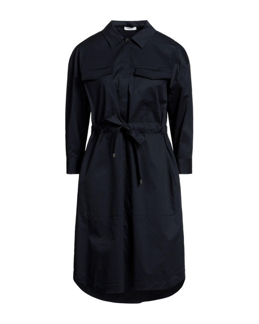 Peserico Blue Midi Dress