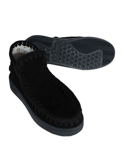 Mou Black Ankle Boots