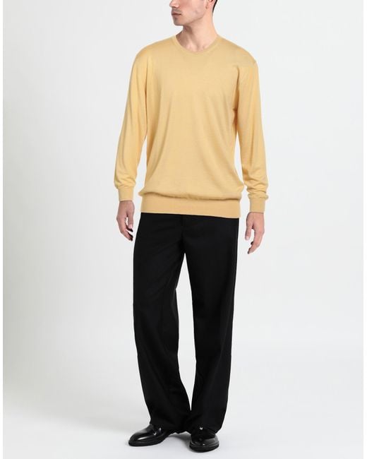 Pullover Mauro Ottaviani pour homme en coloris Yellow